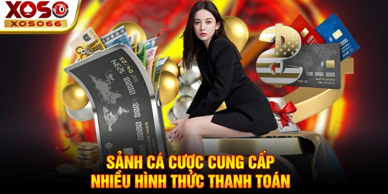 Sảnh cá cược cung cấp nhiều hình thức thanh toán Sảnh cá cược cung cấp nhiều hình thức thanh toán