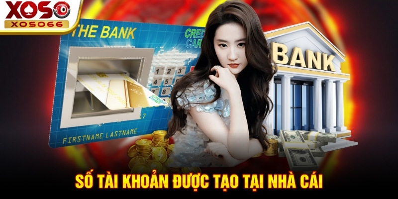Số tài khoản được tạo tại nhà cái Số tài khoản được tạo tại nhà cái